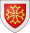 Blason Jean Jourdain, Comte de L'Isle-Jourdain (selon Gelre).svg